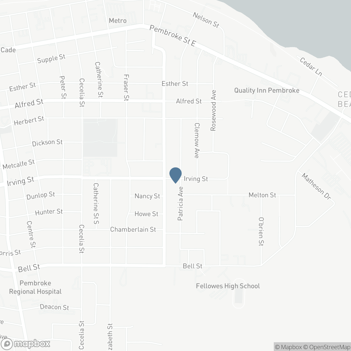 525 IRVING STREET, Pembroke, Ontario K8A 2T8